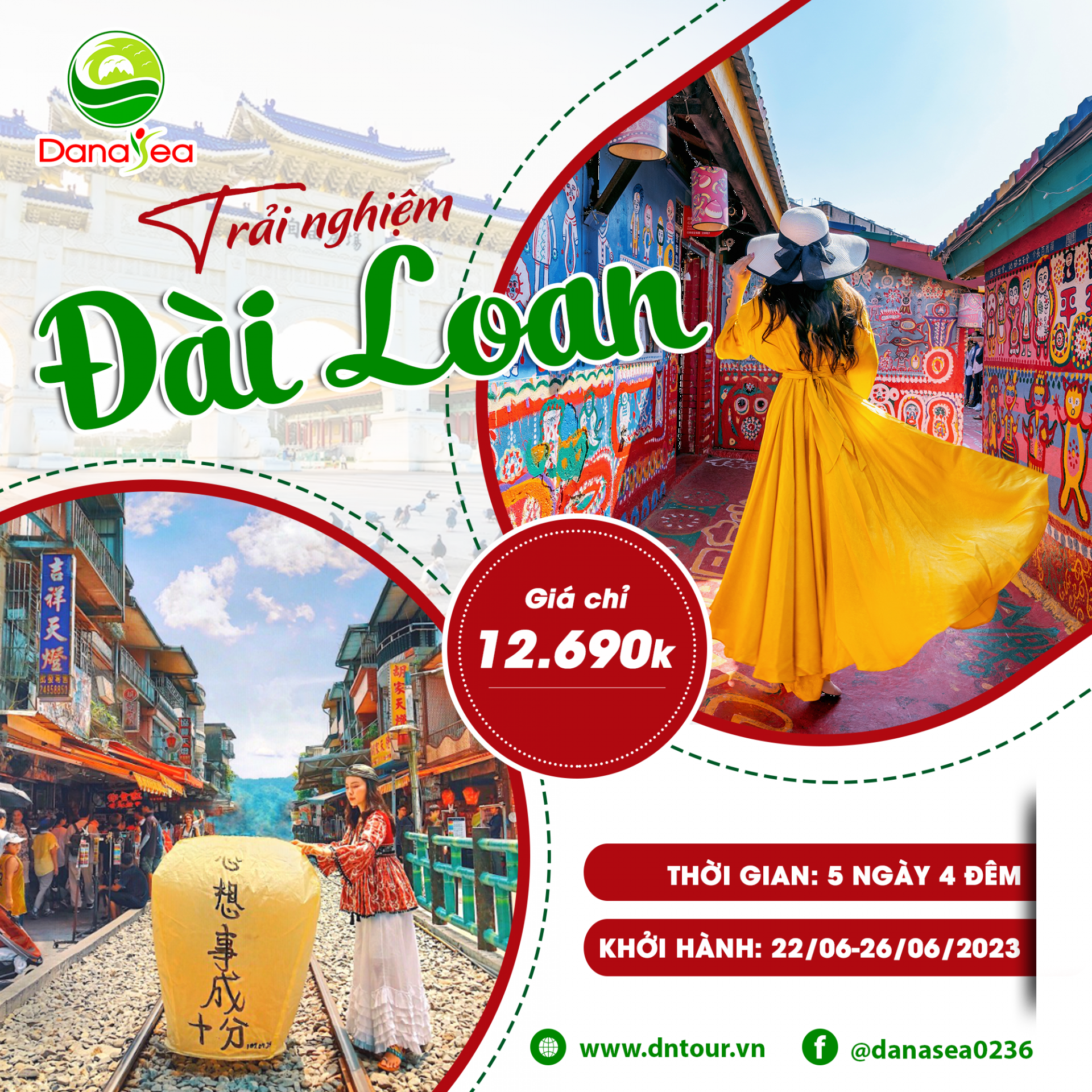 KHÁM PHÁ ĐÀI LOAN - ĐÀI BẮC - ĐÀI TRUNG 2023