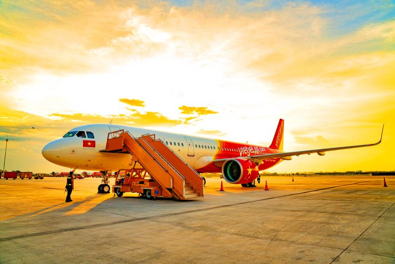 Danasea đối tác số 1 tại khu vực miền trung về vé máy bay vietjet