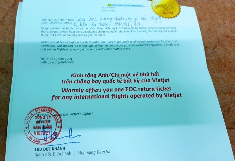 Danasea Tourist đơn vị dẫn đầu doanh số vé máy bay Vietjet tại khu vực